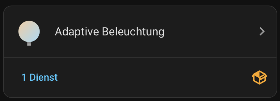 Home Assistant Adaptive Beleuchtung