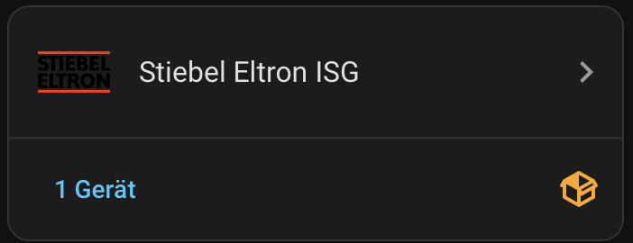 Home Assistant Stiebel Eltron ISG