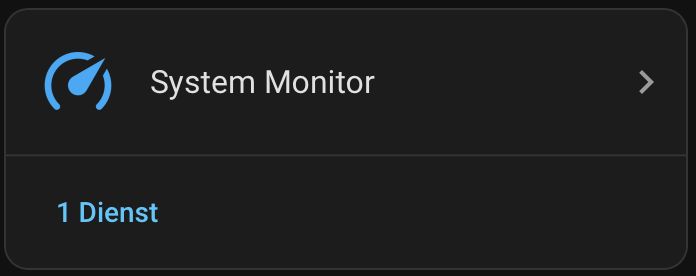 Home Assistant System Monitor