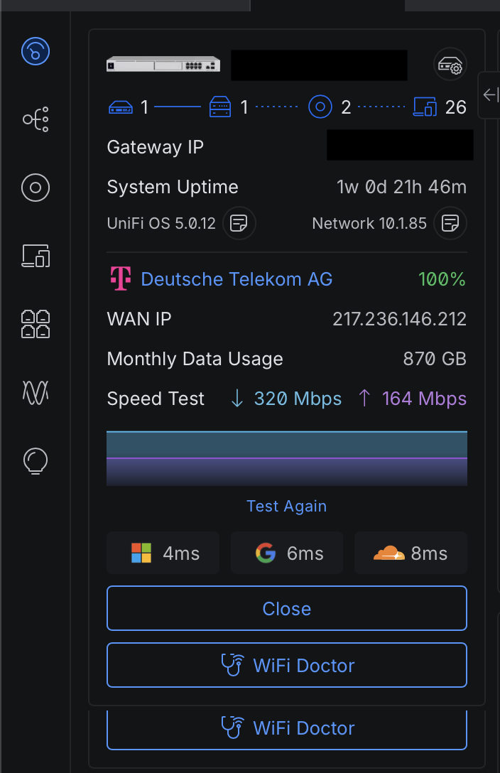 Ubiquiti Dream Machine Special Edition UDM-SE PoE Fibre Speed