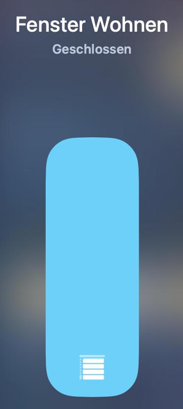 Loxone Apple HomeKit Raffstore