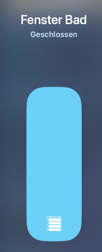 Loxone Apple HomeKit Rollo